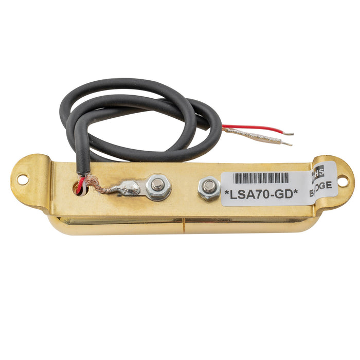 Artec LSA70 Alnico 5 Lipstick Style Single Coil Bridge Pickup 7.5K für Strat-Stil E-Gitarre 