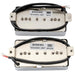 Part of artec sha66 alnico 5 splendor p90 style humbucker sized single coil neck bridge pickups set for lp style electric guitar mx2969crmx2970cr