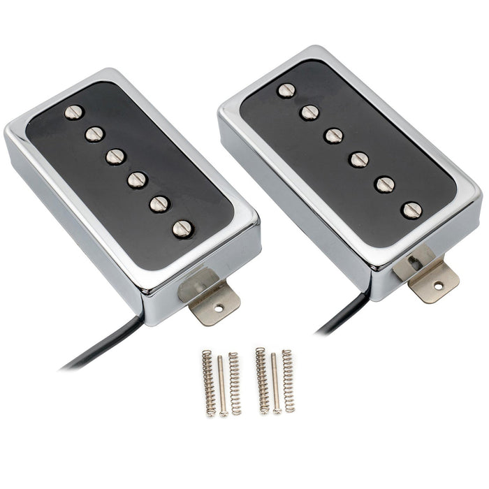 artec sha66 alnico 5 splendor p90 style humbucker sized single coil neck bridge pickups set for lp style electric guitar mx2969crmx2970cr details