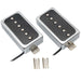 artec sha66 alnico 5 splendor p90 style humbucker sized single coil neck bridge pickups set for lp style electric guitar mx2969crmx2970cr details
