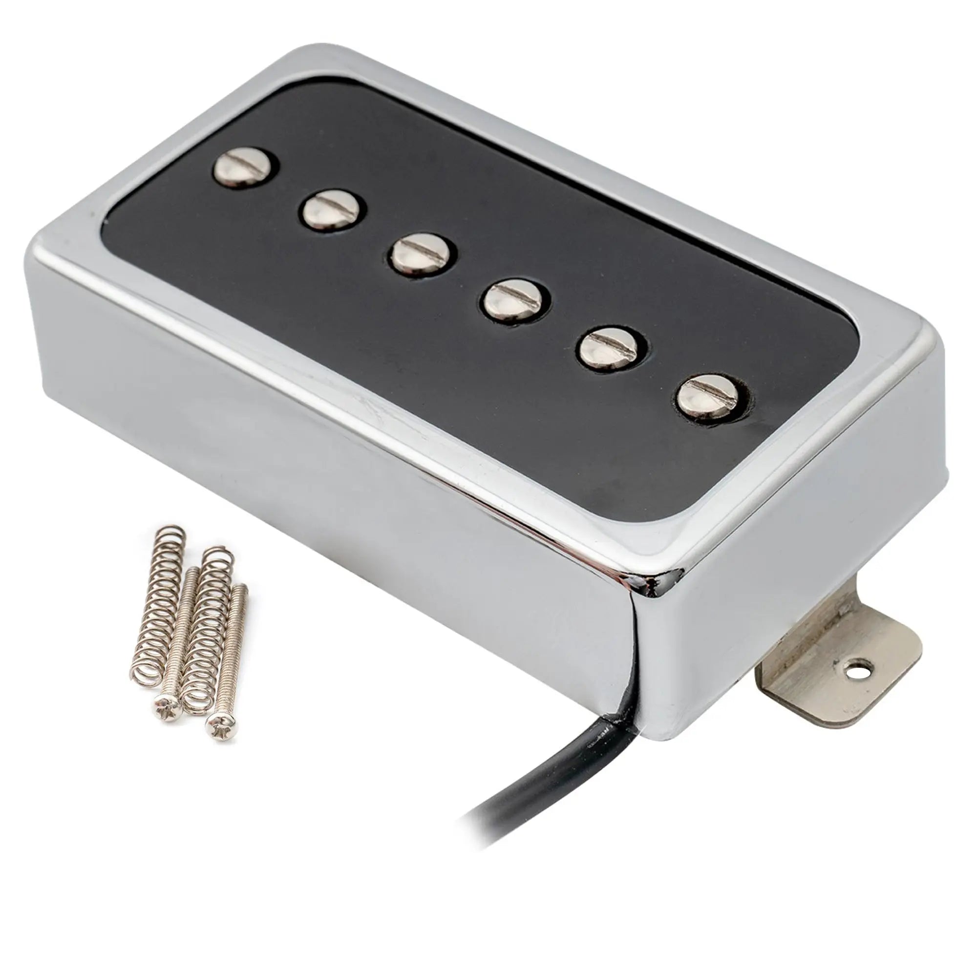 artec sha66 alnico 5 splendor p90 style humbucker sized single coil neck pickup 8k for lp style electric guitar mx2969cr details