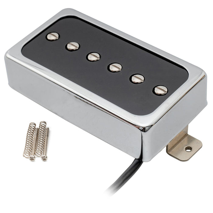artec sha66 alnico 5 splendor p90 style humbucker sized single coil bridge pickup 8 8k for lp style electric guitar mx2970cr details