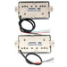 artec lpa210 alnico 5 covered standard humbucker neck bridge pickups set for lp style electric guitar mx2971bkmx2972bk, chrome