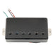 detail of artec lpa210 alnico 5 covered standard humbucker bridge pickup 16 8k for lp style electric guitar mx2972bk