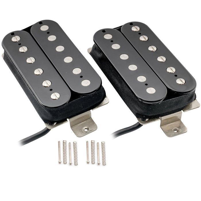 artec hba115 alnico 5 uncovered standard humbucker electric guitar neck bridge pickups set mx2973bkmx2974bk details