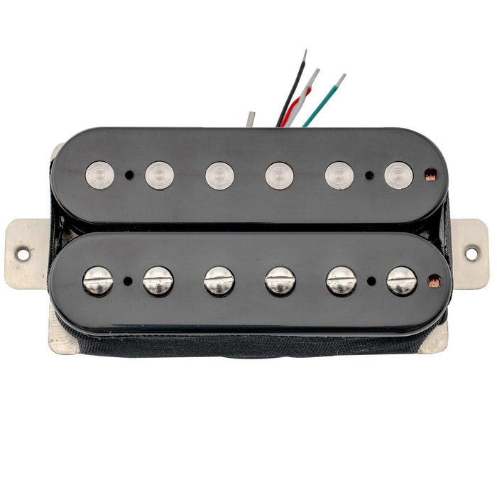 detail of artec hba115 alnico 5 uncovered standard humbucker electric guitar neck pickup 8 4k mx2973bk