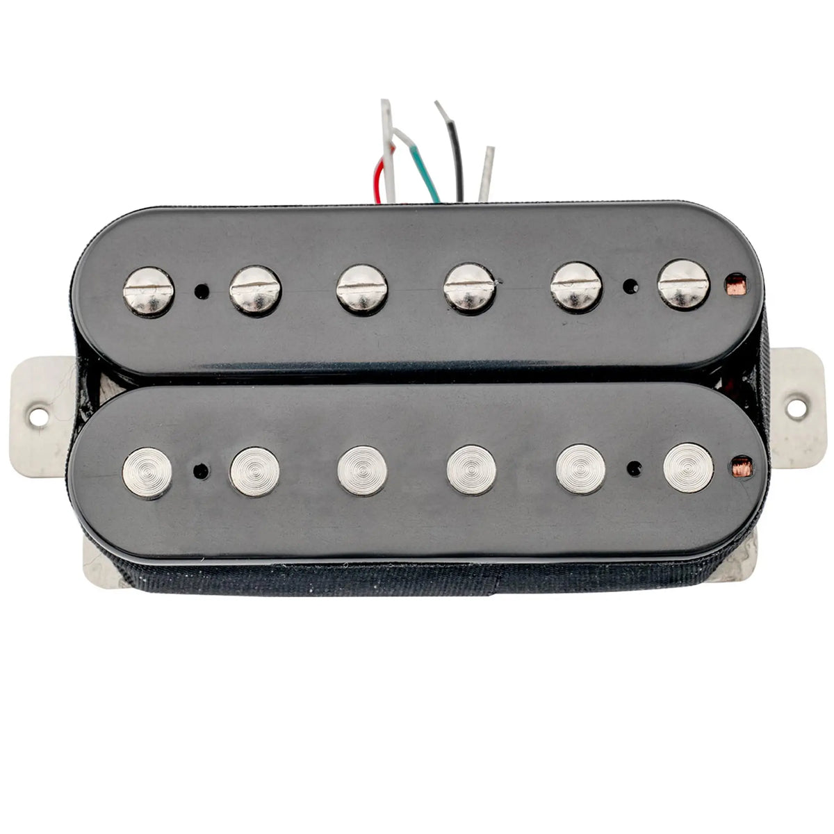 detail of artec hba115 alnico 5 uncovered standard humbucker electric guitar bridge pickup 16 8k mx2974bk