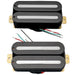 detail of artec hxtn super power rail blade ceramic humbucker electric guitar neck bridge pickups set mx2977bkmx2978bk