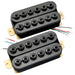 artec hivb invader style uncovered adjustable hexagonal poles ceramic humbucker electric guitar neck bridge pickups set mx2979bkmx2980bk