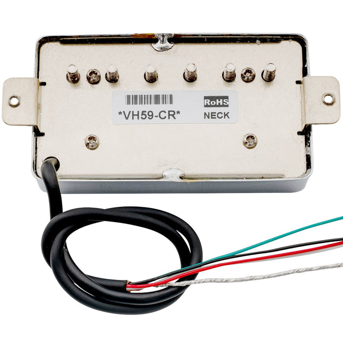 Part of artec vh59a vintage tone covered alnico 5 humbucker neck pickup 7 4k for lp style electric guitar mx2981cr