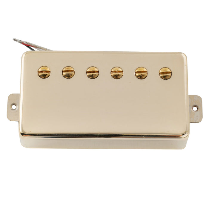 artec vh59a vintage tone covered alnico 5 humbucker neck pickup 7 4k for lp style electric guitar mx2981cr, nickel