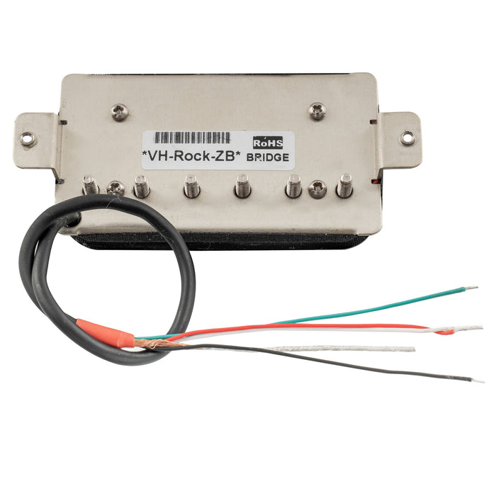 artec vh rock a alnico 5 uncovered humbucker electric guitar bridge pickup 11 6k mx2984bk, Zebra