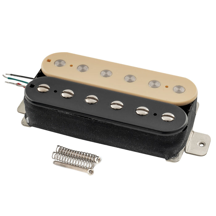Artec VH-Rock-A Alnico 5 Pickup per ponte di chitarra elettrica Humbucker scoperto 11.6K 
