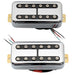 detail of artec tvft a filtertron style alnico 5 humbucker electric guitar neck bridge pickups set mx2985crmx2986cr