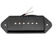 detail of artec asa91 alnico 5 dog ear p90 single coil pickup electric guitar neck pickup 7 5k mx2991bkp