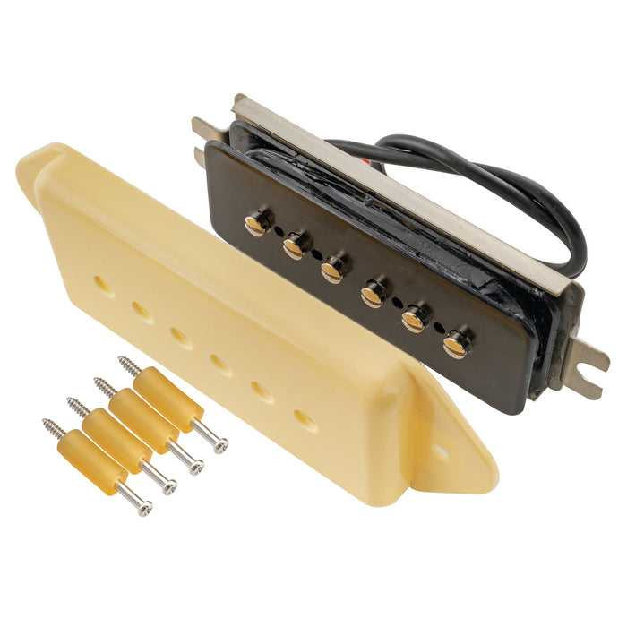 Artec ASA91 Alnico 5 Dog Ear P90 Single Coil Pickup Chitarra Elettrica Set di Pickup del Manico e del Ponte 7.5K