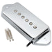 artec asa93 alnico 5 dog ear p90 single coil pickup rear pickup 7 5k for es330 casino style electric guitar mx2994cr details