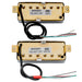 Part of artec mla97 alnico 5 covered mini humbucker electric guitar neck bridge pickups set mx2995crmx2996cr