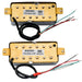 Part of artec mvh6a alnico 5 neo traditional h filtertron style humbucker electric guitar neck bridge pickups set mx2997crmx2998cr