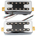 detail of artec mvh6a alnico 5 neo traditional h filtertron style humbucker electric guitar neck bridge pickups set mx2997crmx2998cr