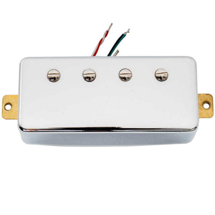 detail of artec mvba4 alnico 5 covered humbucker neck pickup 8 6k for lp or epi style 4 string electric bass mx3002cr