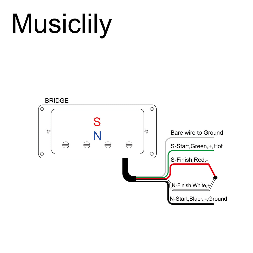 Other Style Bass Pickups Wiring Diagram - musiclily
