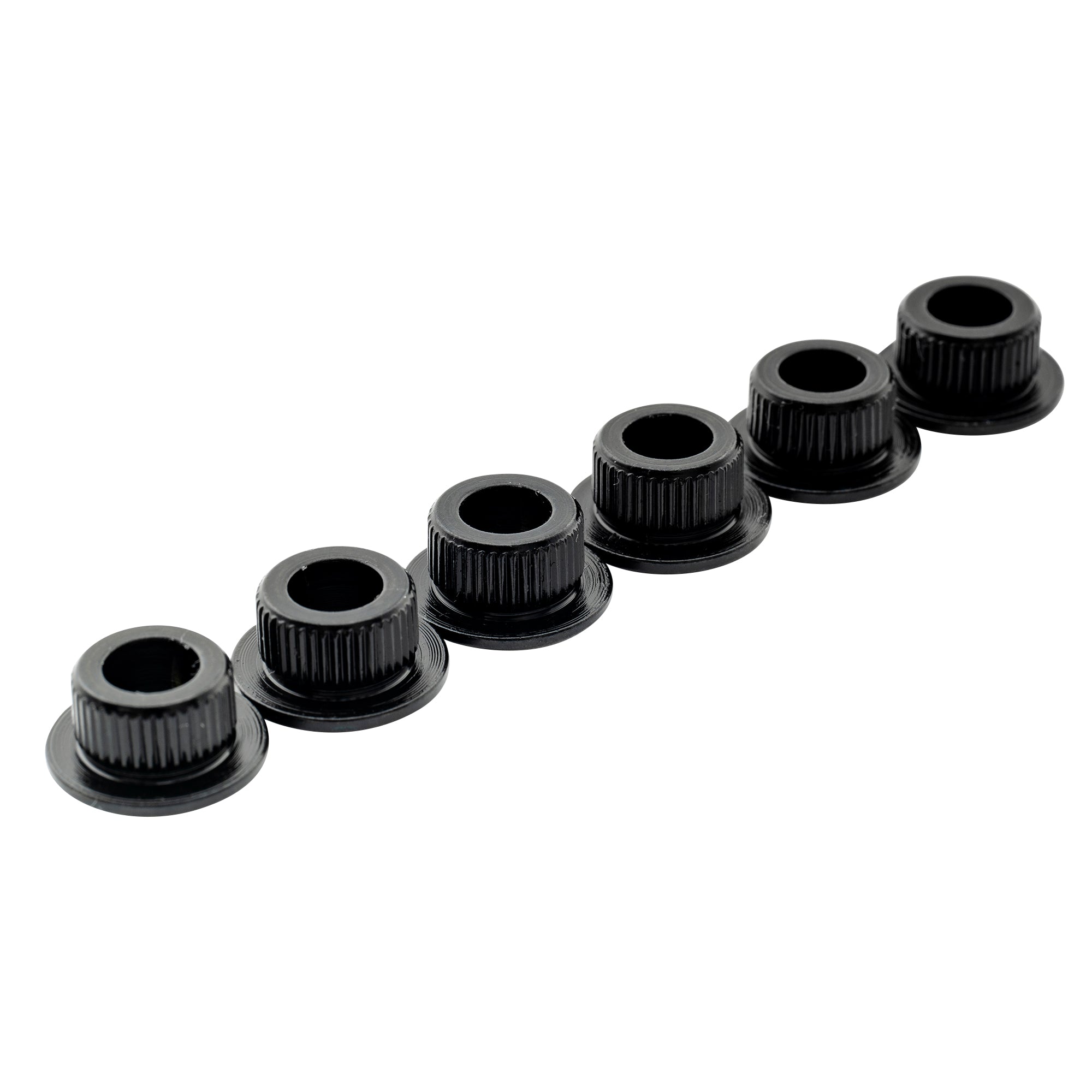 Musiclily Pro - Casquillos de conversión para afinador de guitarra de 6 mm a 10 mm, de tamaño vintage a moderno, adaptadores de clavijas de afinación, juego de 6