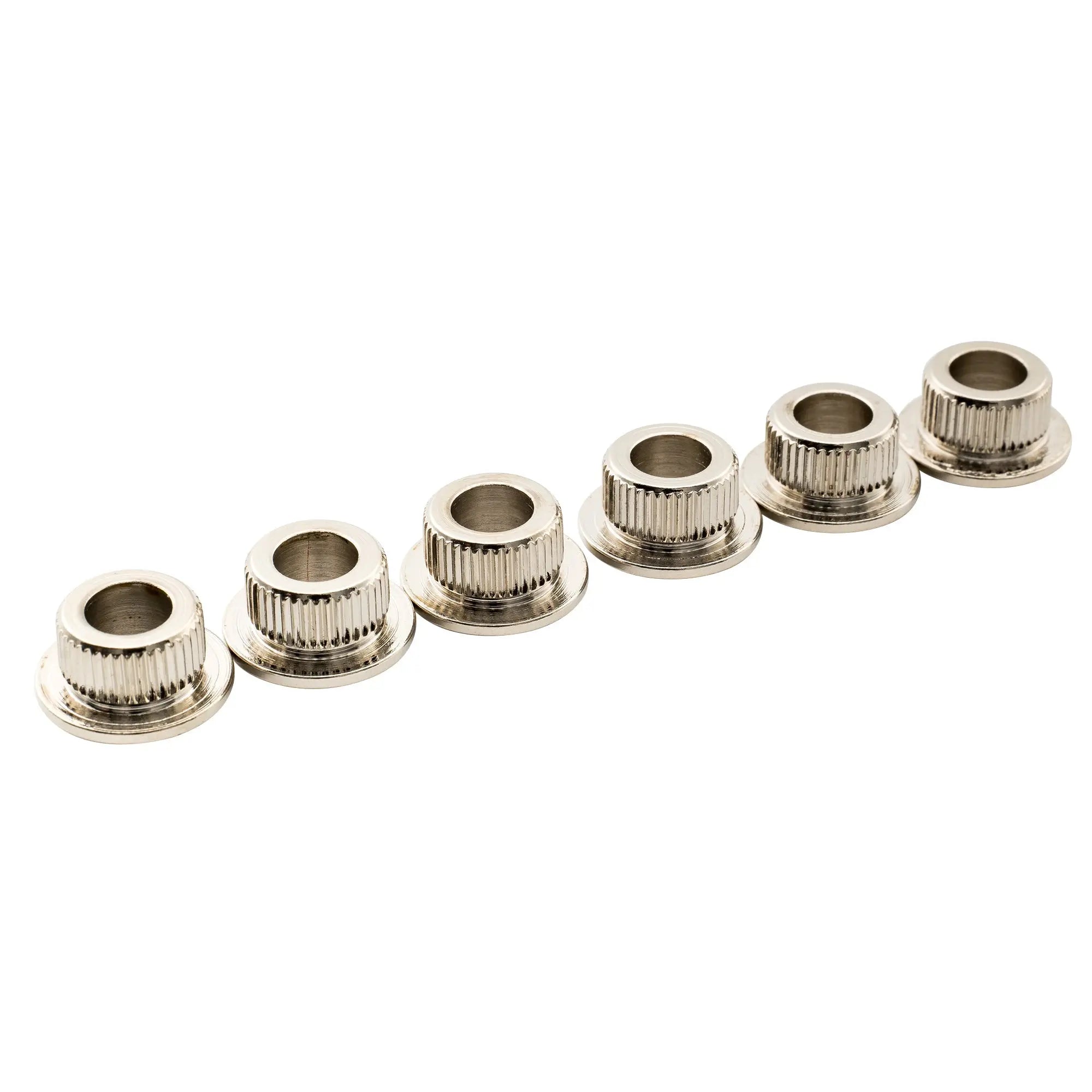 detail of musiclily pro 6mm to 10mm vintage to modern sized guitar tuner conversion bushings tuning pegs adapter ferrules mx3021 6p
