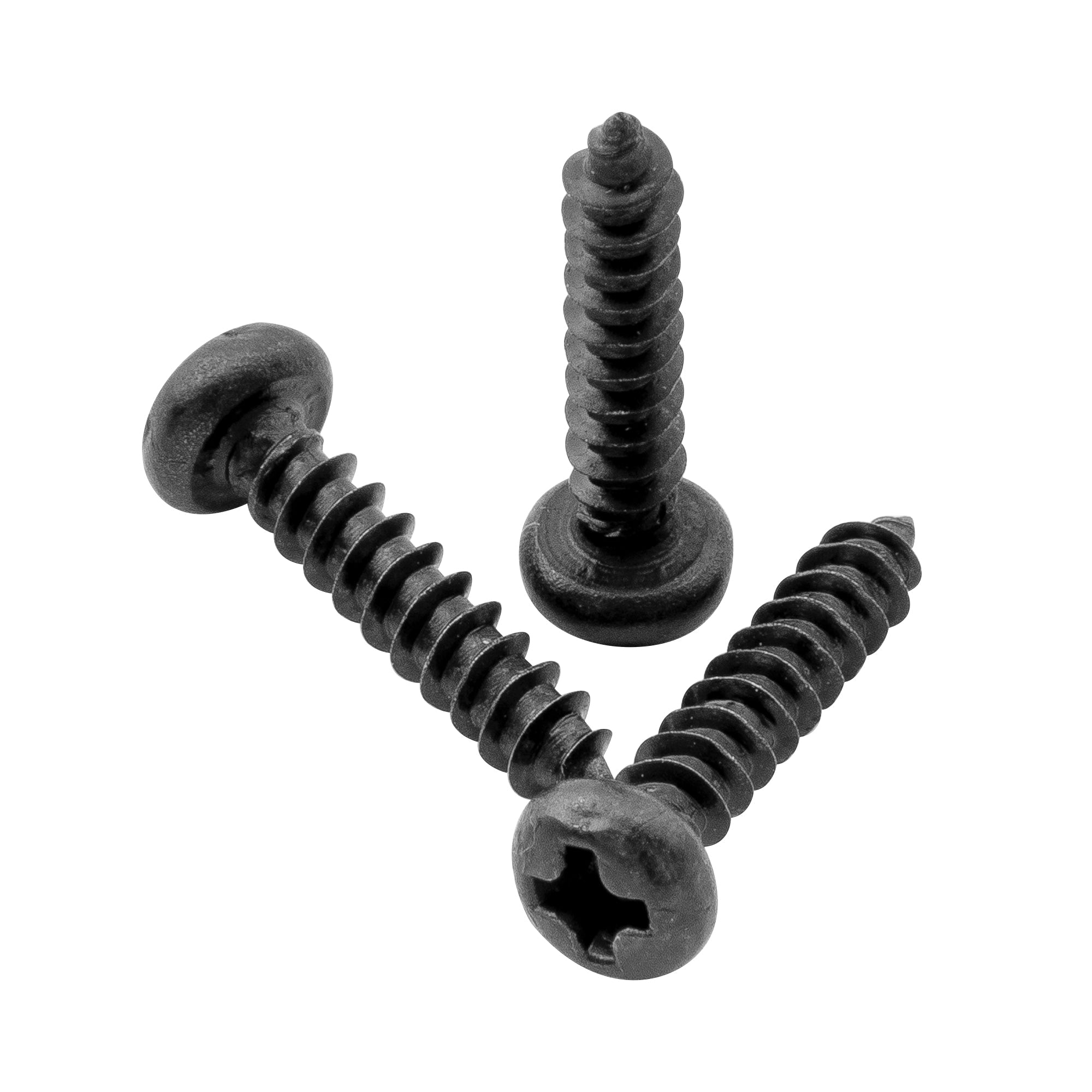 Tornillos de montaje de cabeza plana Musiclily Ultra de acero inoxidable de 2,1 x 10 mm para afinadores de guitarra acústica, bajo y eléctrica (juego de 20)