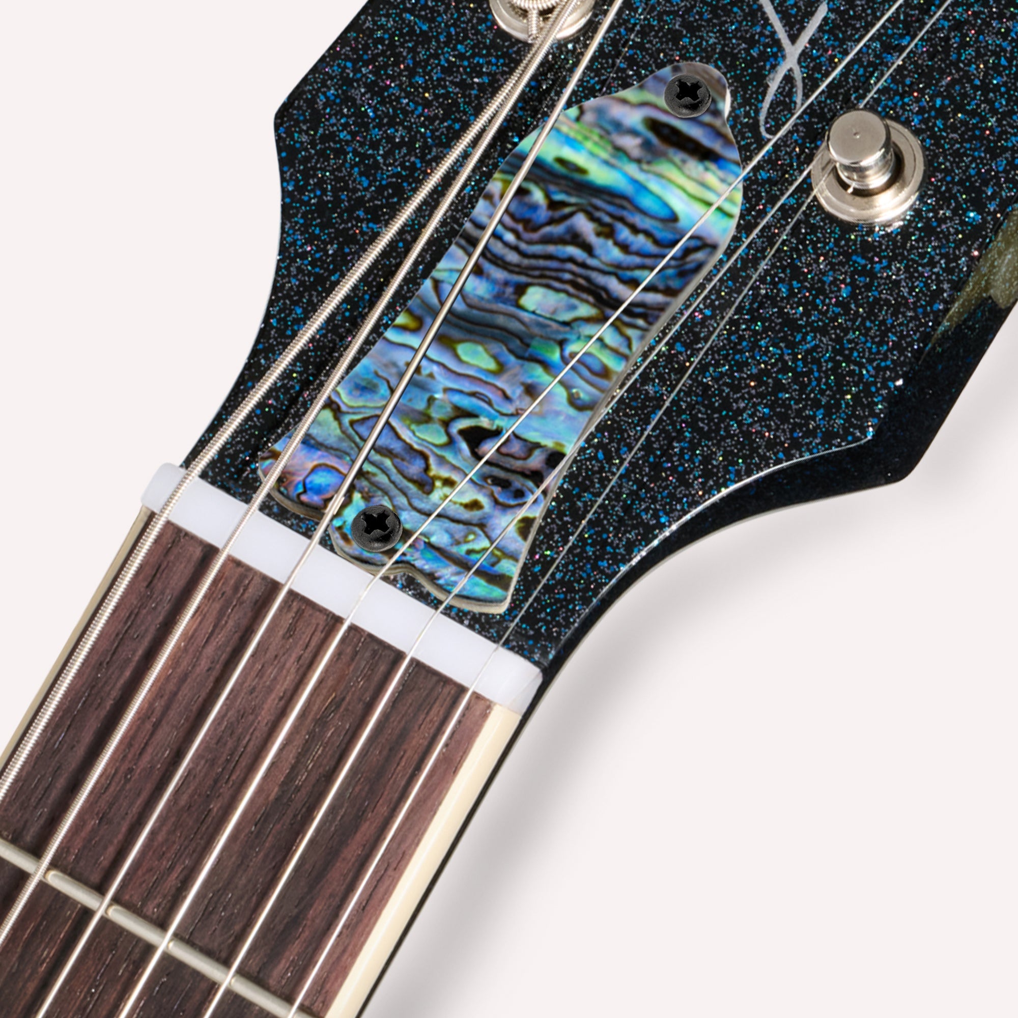 Musiclily Ultra 2.5x9mm Tornillos de Acero Inoxidable para Cubierta de Varilla de Refuerzo, Cabeza Plana para Guitarra Eléctrica Estilo USA LP (Juego de 10)
