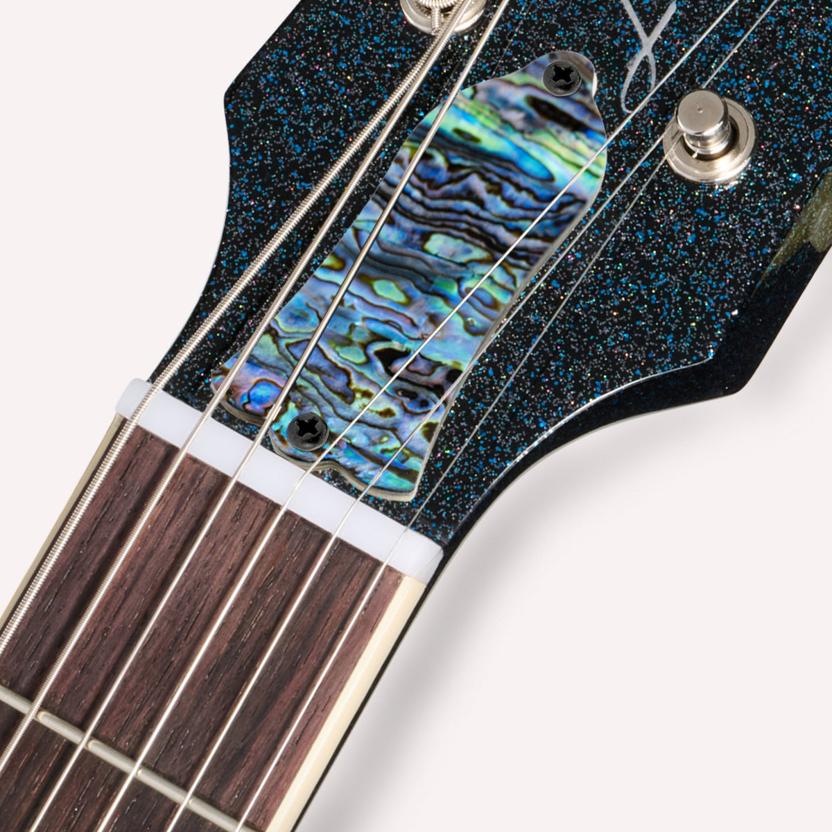 Musiclily Ultra 2.5x9mm Tornillos de Acero Inoxidable para Cubierta de Varilla de Refuerzo, Cabeza Plana para Guitarra Eléctrica Estilo USA LP (Juego de 10)