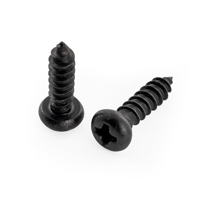Musiclily Ultra 2.5x9mm Stainless Steel Truss Rod Cover Mounting Screws Pan Head for USA LP Style Electric Guitar (Set of 10)