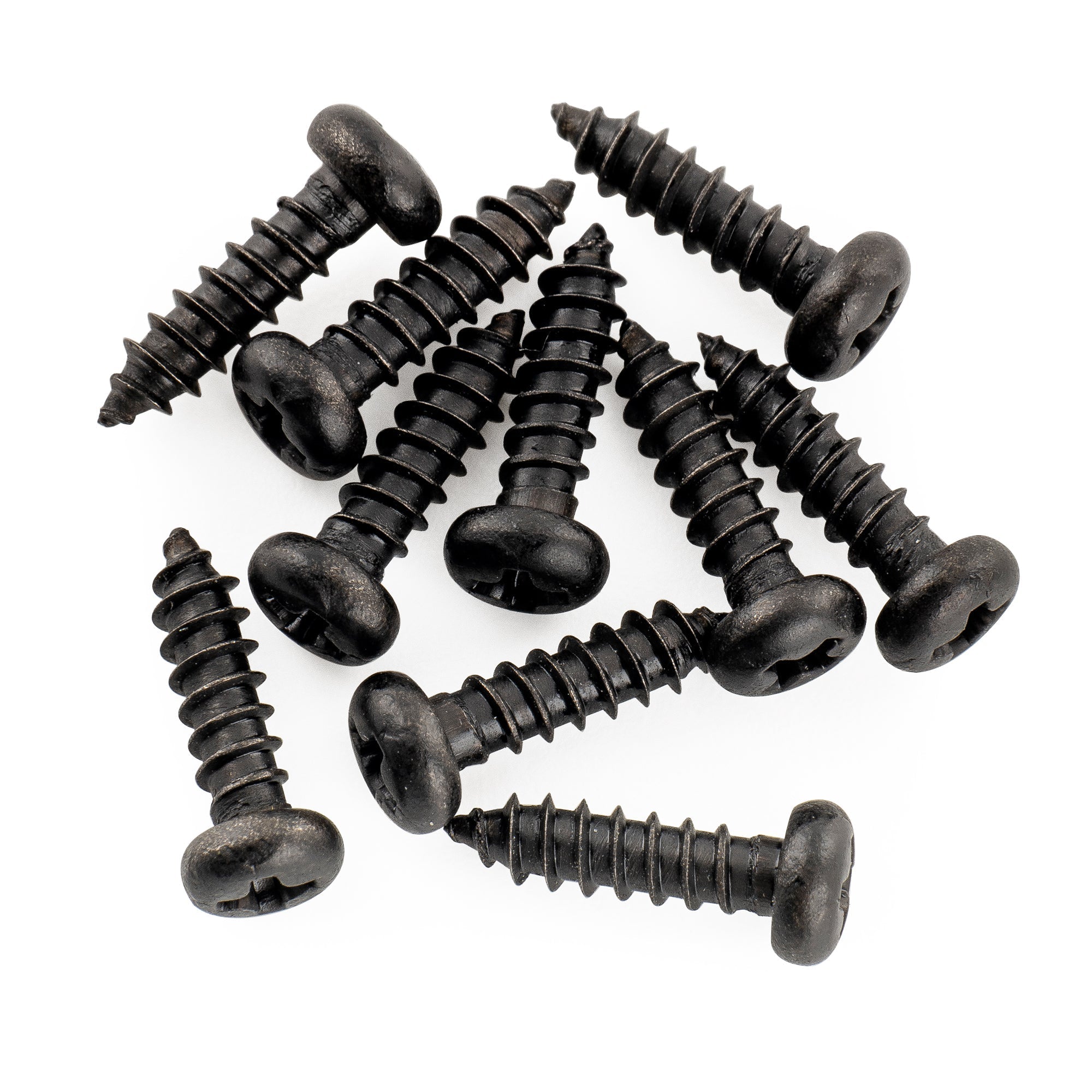 Musiclily Ultra 2.5x9mm Stainless Steel Truss Rod Cover Mounting Screws Pan Head for USA LP Style Electric Guitar (Set of 10) Musiclily Ultra