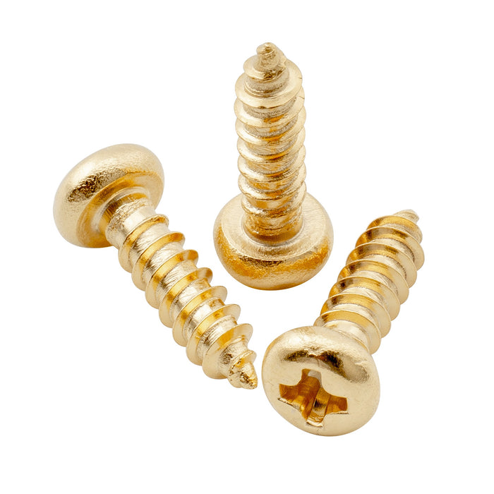 Musiclily Ultra 2.5x9mm ステンレス鋼製 チューニングペグマシンヘッドの取り付け用なべネジ アコースティッククラシックとエレキギター用 ブラック(20本セット)