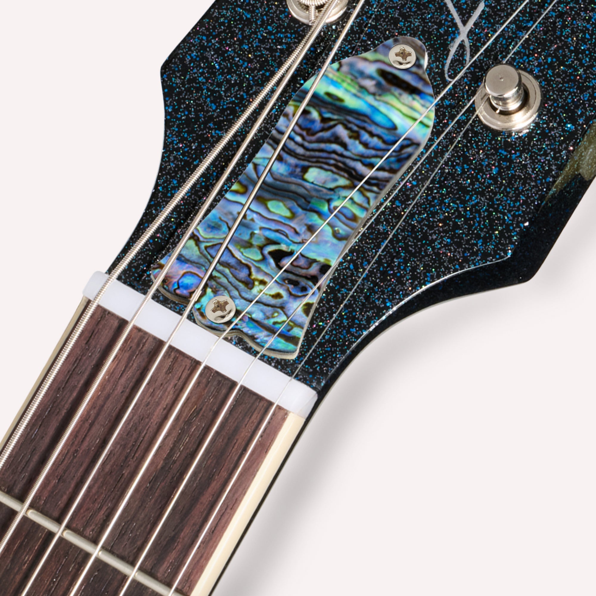 Musiclily Ultra 2.5x9mm Tornillos de Acero Inoxidable para Cubierta de Varilla de Refuerzo, Cabeza Plana para Guitarra Eléctrica Estilo USA LP (Juego de 10)