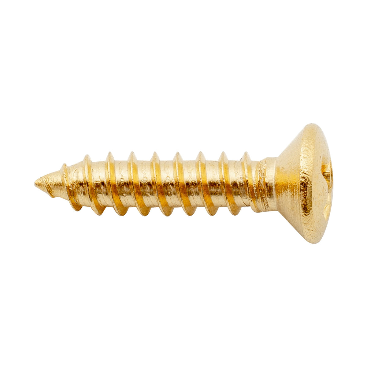 Tornillos avellanados de acero inoxidable Musiclily Ultra de 2,5 x 12 mm para piezas de guitarra y montaje en madera