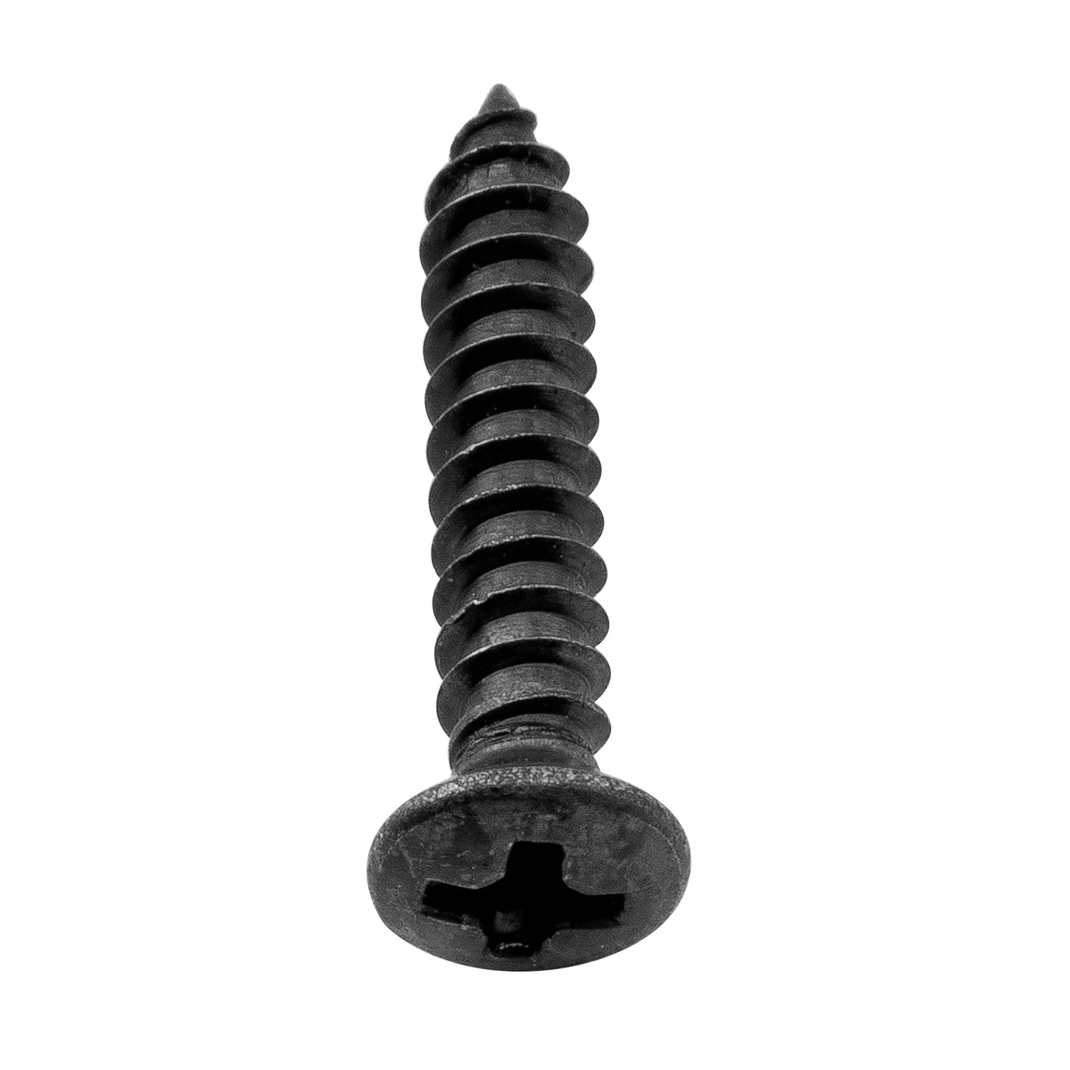 Tornillos de montaje avellanados Musiclily Ultra de acero inoxidable de 2,5 x 15 mm para guitarra eléctrica, bajo, guía de cuerdas o anillo de captación (juego de 10)