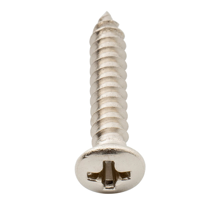 detail of musiclily ultra 2 5 15mm stainless steel countersunk mounting screws for electric guitar bass string guide or pickup ring mx3034 10p