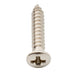 detail of musiclily ultra 2 5 15mm stainless steel countersunk mounting screws for electric guitar bass string guide or pickup ring mx3034 10p