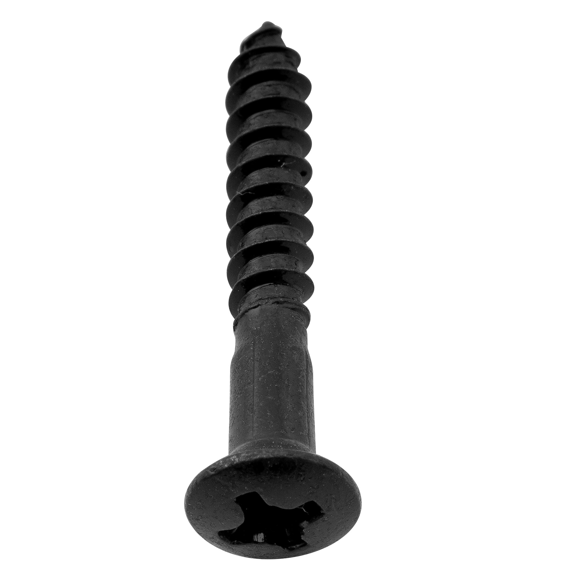 Tornillos de montaje avellanados Musiclily Ultra de acero inoxidable de 3,5 x 25 mm para puente de guitarra eléctrica o botón de correa de bajo (juego de 6)
