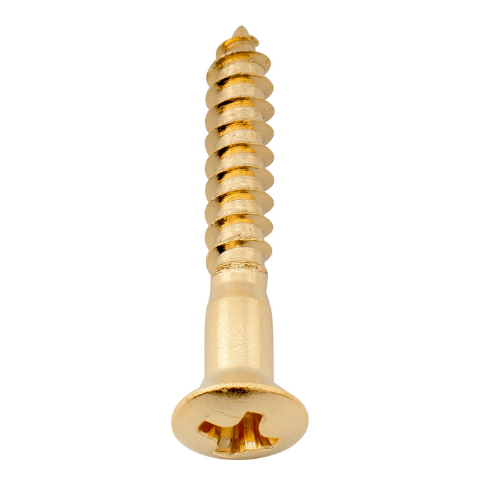 Wholesale-Musiclily Ultra 3,5x25mm Edelstahl-Senkkopf-Montageschraube für E-Gitarren-/E-Bass-Bridge oder Gurtpin