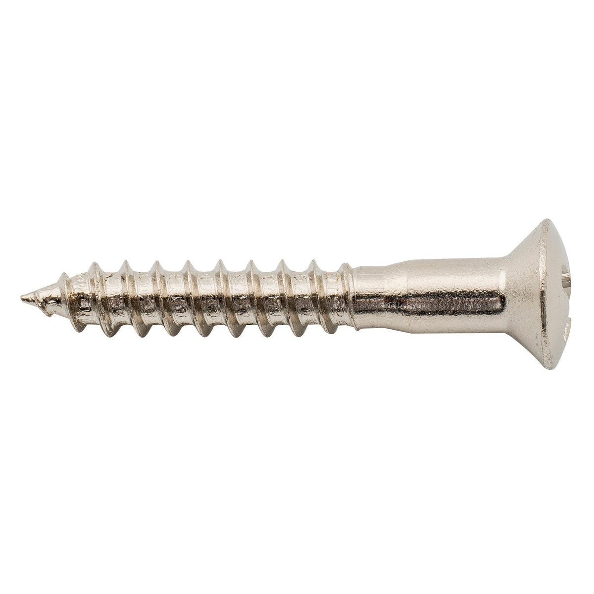 Tornillos de montaje avellanados Musiclily Ultra de acero inoxidable de 3,5 x 25 mm para puente de guitarra eléctrica o botón de correa de bajo (juego de 6)