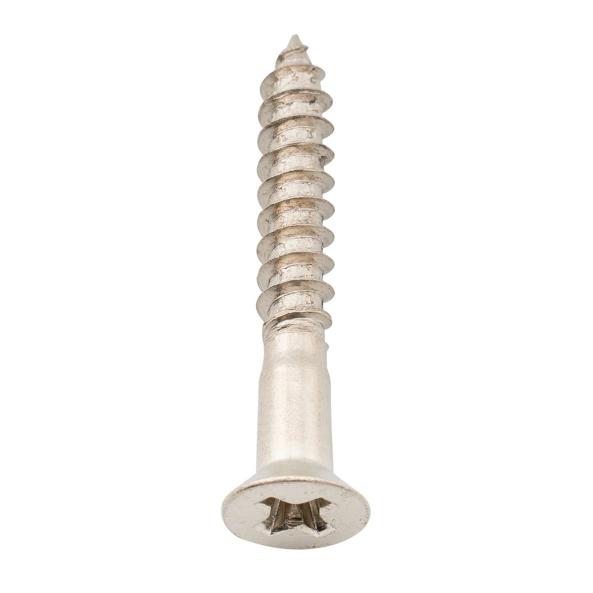 Tornillos de montaje avellanados de cabeza plana Musiclily Ultra de acero inoxidable de 3,5 x 25 mm para puente de guitarra o bajo eléctrico