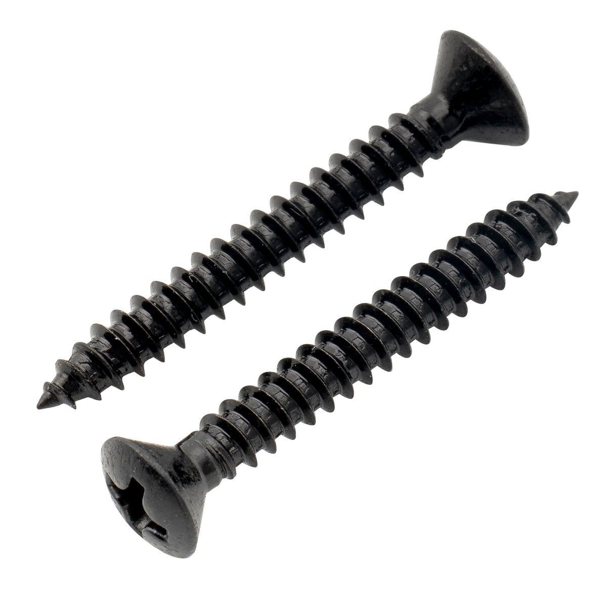 Tornillos de montaje avellanados Musiclily Ultra de acero inoxidable de 3 x 25 mm para botón de correa de guitarra o ukelele (juego de 6)