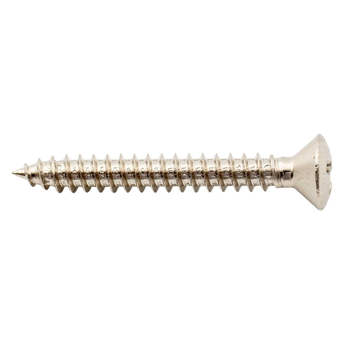 Tornillos de montaje avellanados de acero inoxidable Musiclily Ultra de 3 x 25 mm para correa de guitarra o ukelele