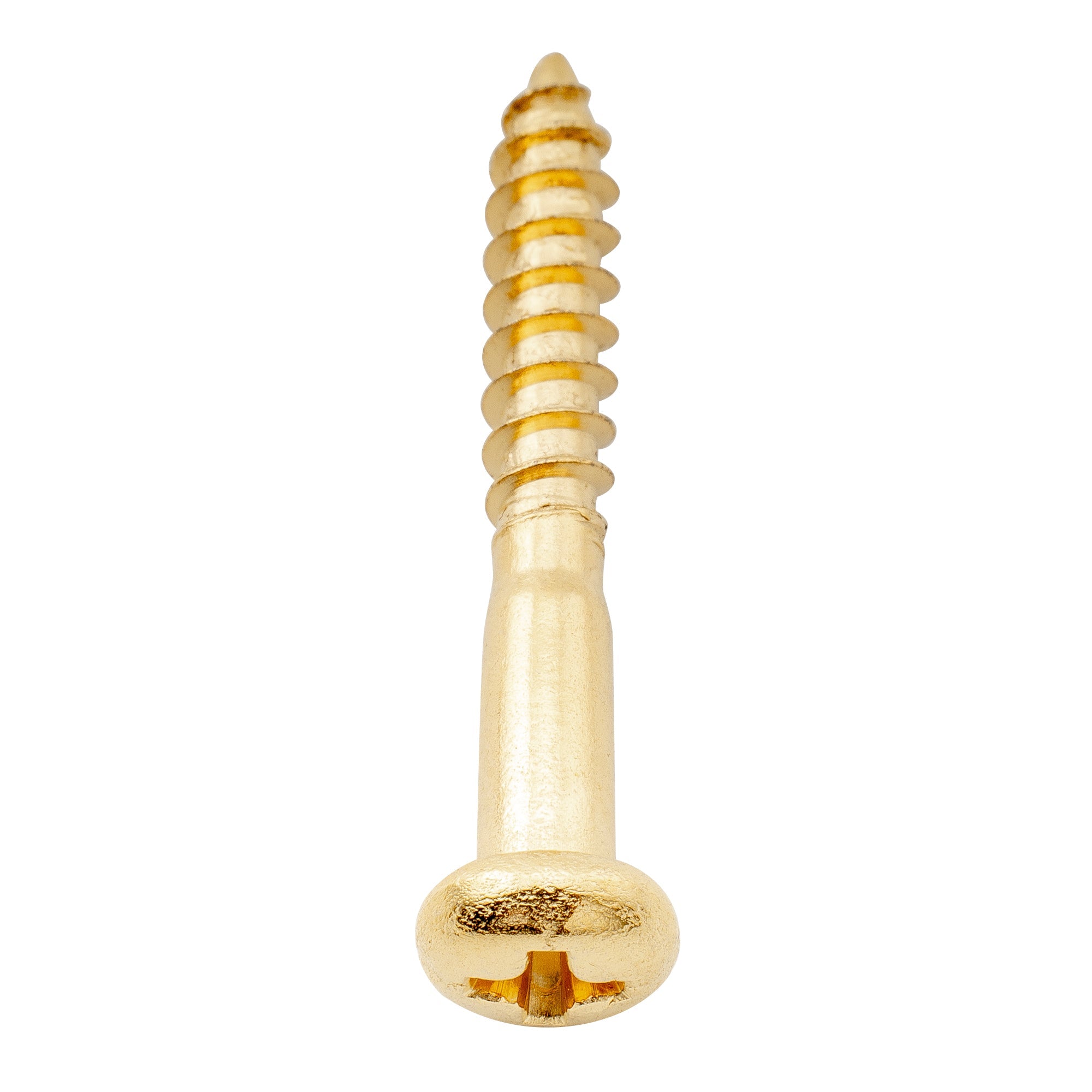 Tornillos de montaje de cabeza plana Musiclily Ultra de acero inoxidable de 3,5 x 25 mm para puente de trémolo de guitarra eléctrica estilo Strat (juego de 6)