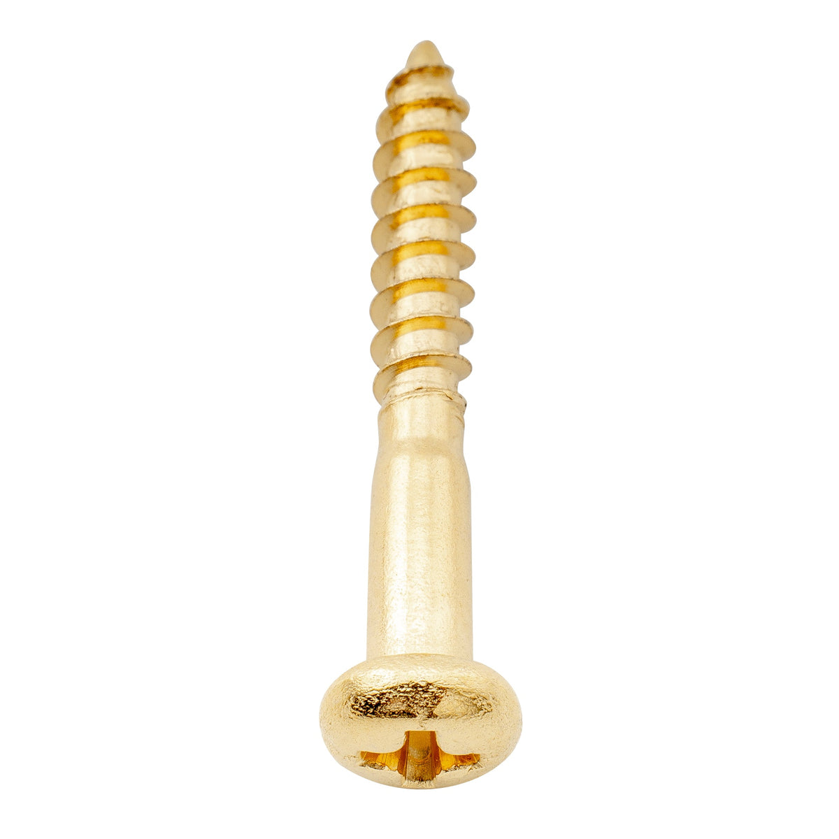 Tornillos de montaje de cabeza plana Musiclily Ultra de acero inoxidable de 3,5 x 25 mm para puente de trémolo de guitarra eléctrica estilo Strat (juego de 6)