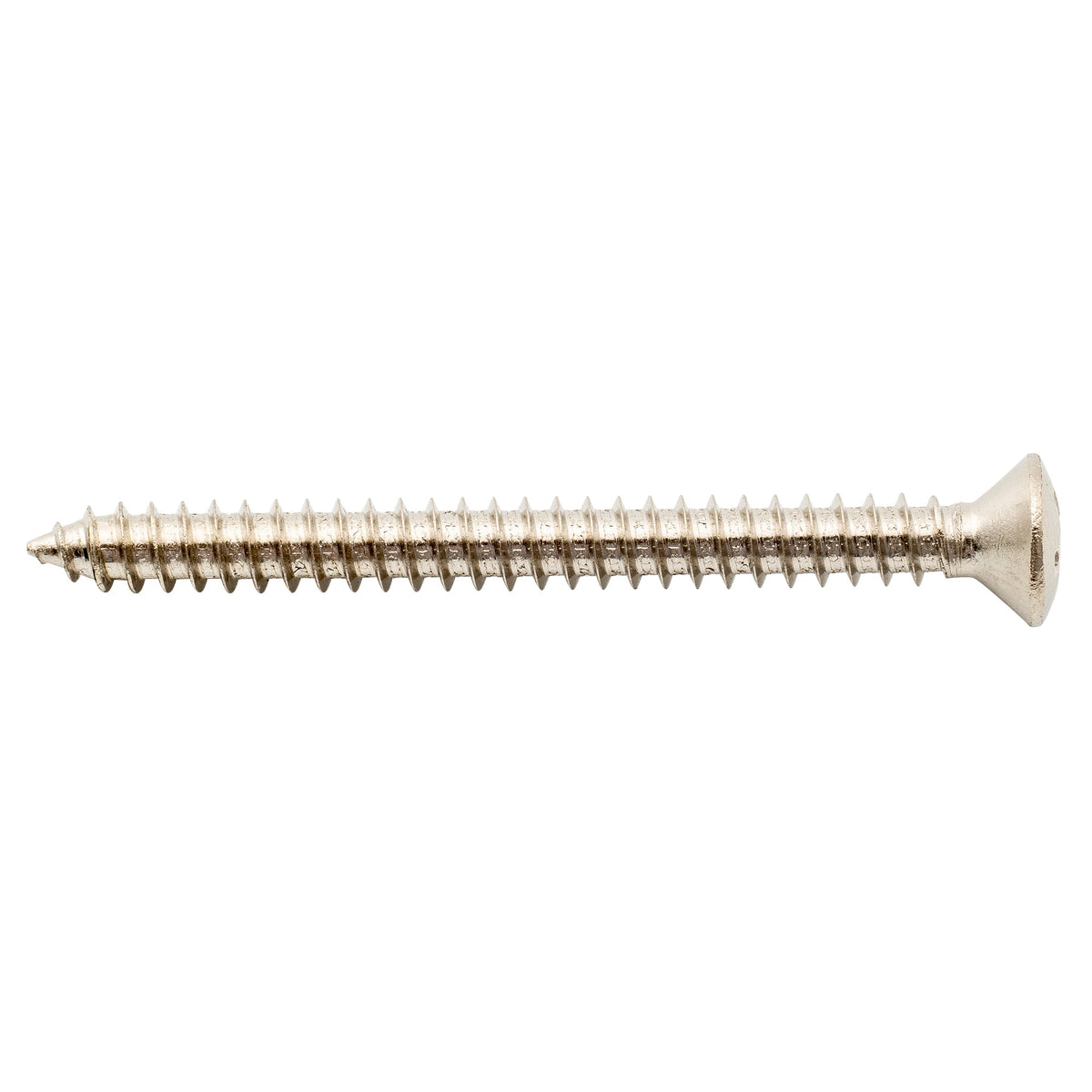 Tornillos de montaje avellanados Musiclily Ultra de acero inoxidable de 4 x 45 mm para placa de mástil de guitarra eléctrica o garra de puente de trémolo (juego de 4)
