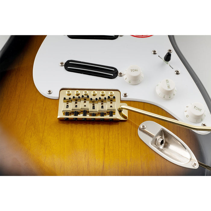 Musiclily Ultra 10.5mm 硬化鋼 ヴィンテージ ブリッジサドル Stratストラトエレキギター用 ブラック(6個セット)