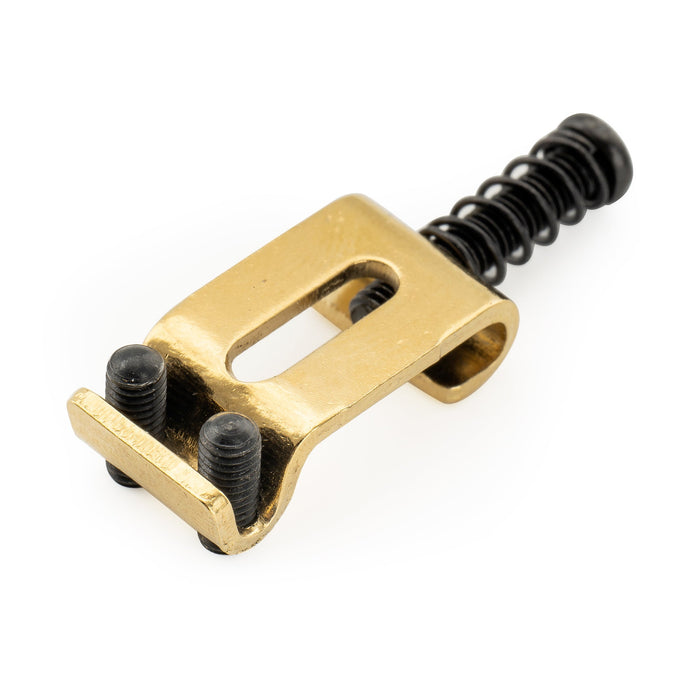 Musiclily Ultra 10.5mm 硬化鋼 ヴィンテージ ブリッジサドル Stratストラトエレキギター用 ブラック(6個セット)